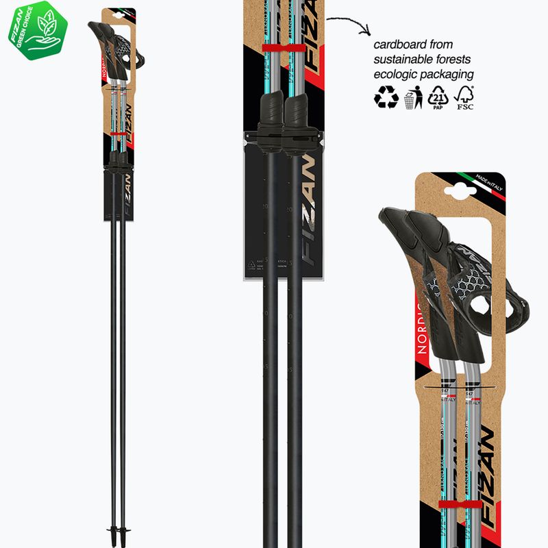 Палиці для скандинавської ходьби Fizan Tekno Impulse grey 6
