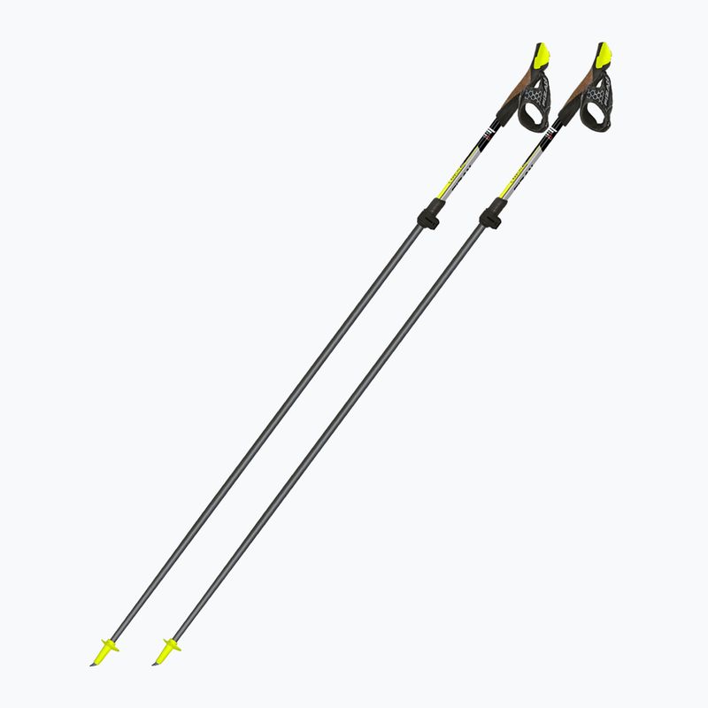 Палиці для скандинавської ходьби Fizan Carbon Pro yellow