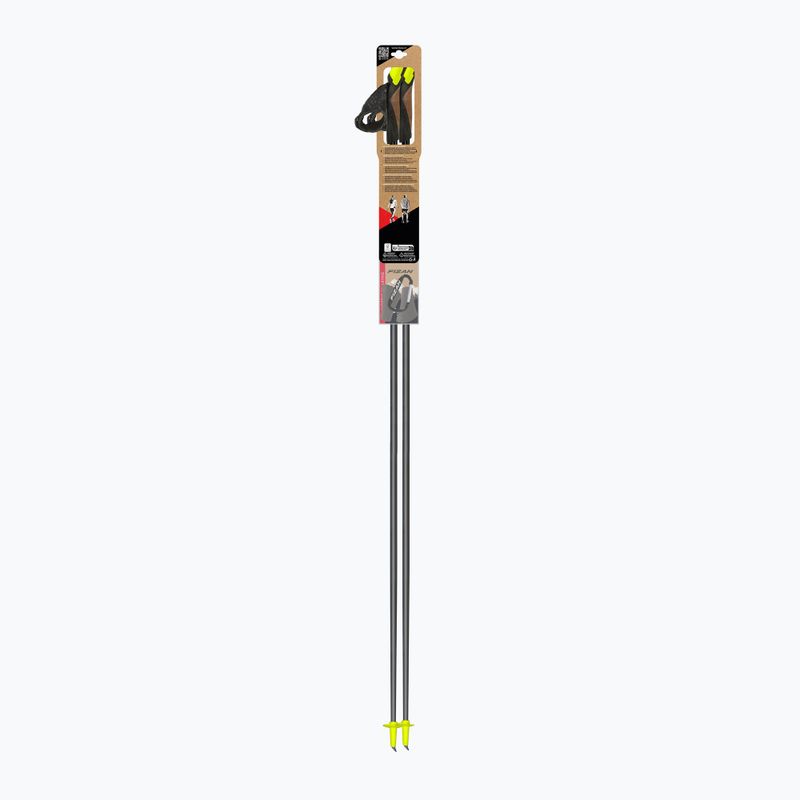 Палиці для скандинавської ходьби Fizan Carbon Pro yellow 4