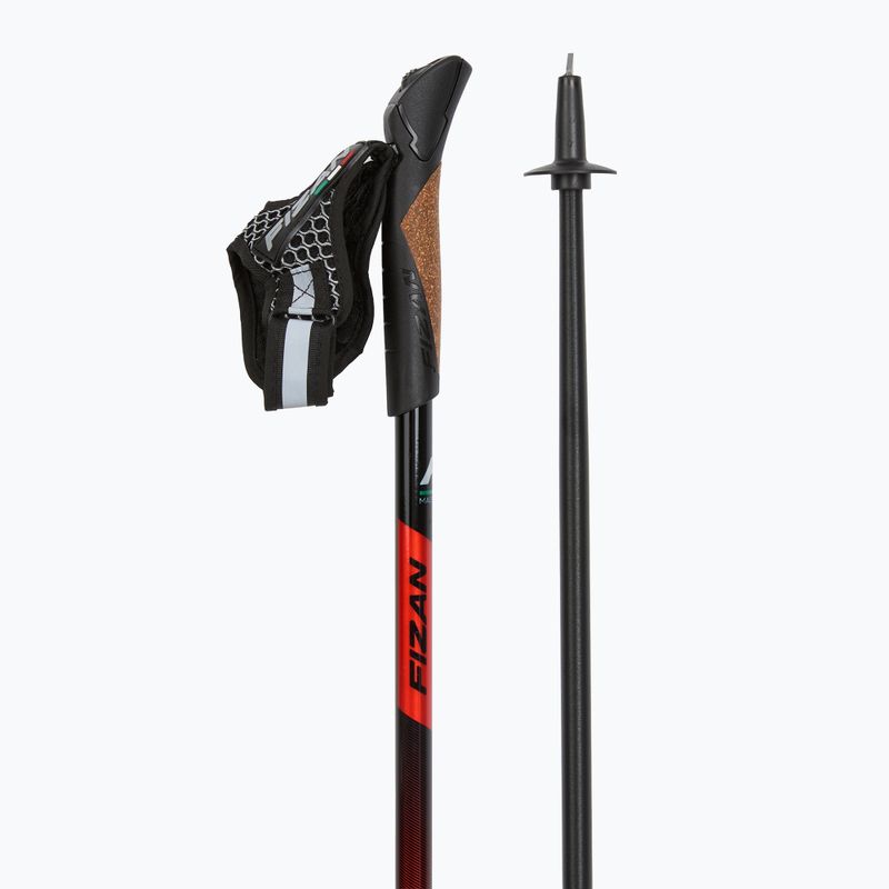 Палиці для скандинавської ходьби Fizan R-Evolution Pro red 3