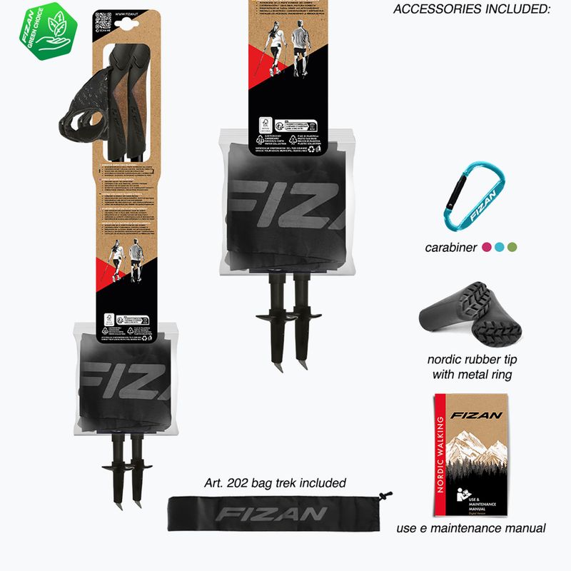 Палиці для скандинавської ходьби Fizan R-Evolution beige 5