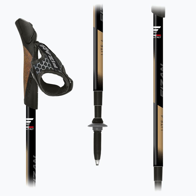 Палиці для скандинавської ходьби Fizan Lite 4 Tech beige 4