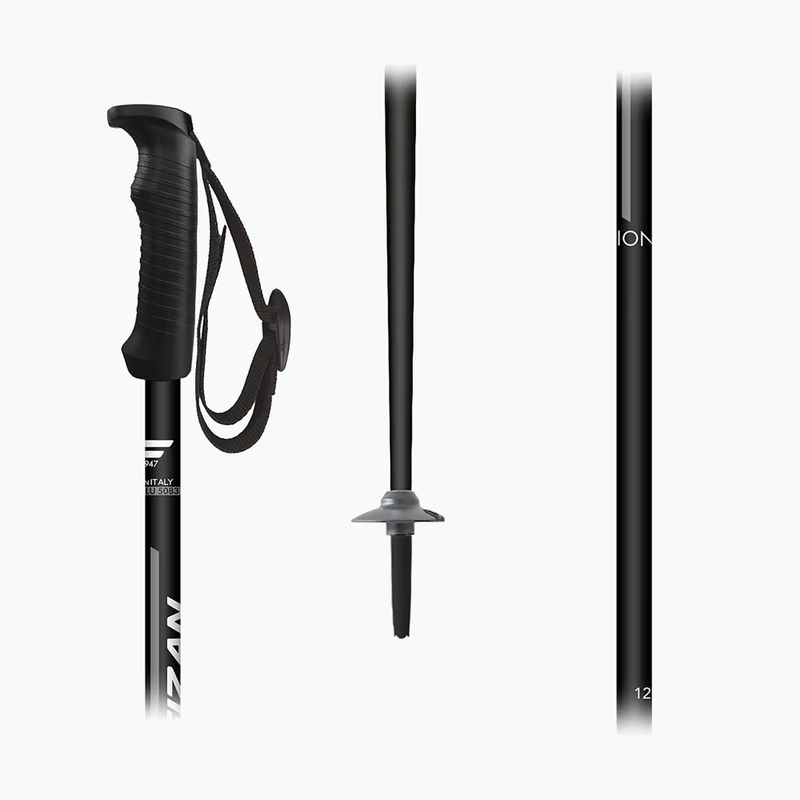 Палиці лижні Fizan Action black/grey 2