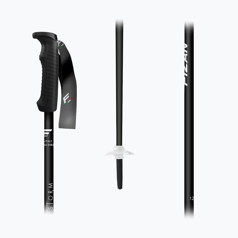 Палиці лижні Fizan Storm black/white 2