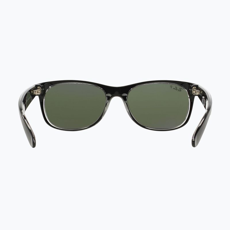 Окуляри сонцезахисні Ray-Ban New Wayfarer Classic matte black transparent/green g-15 5