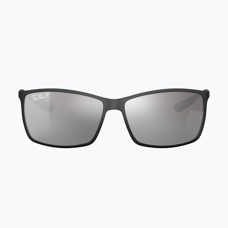 Окуляри сонцезахисні Ray-Ban RB4179 Liteforce matte black/silver polarized 2