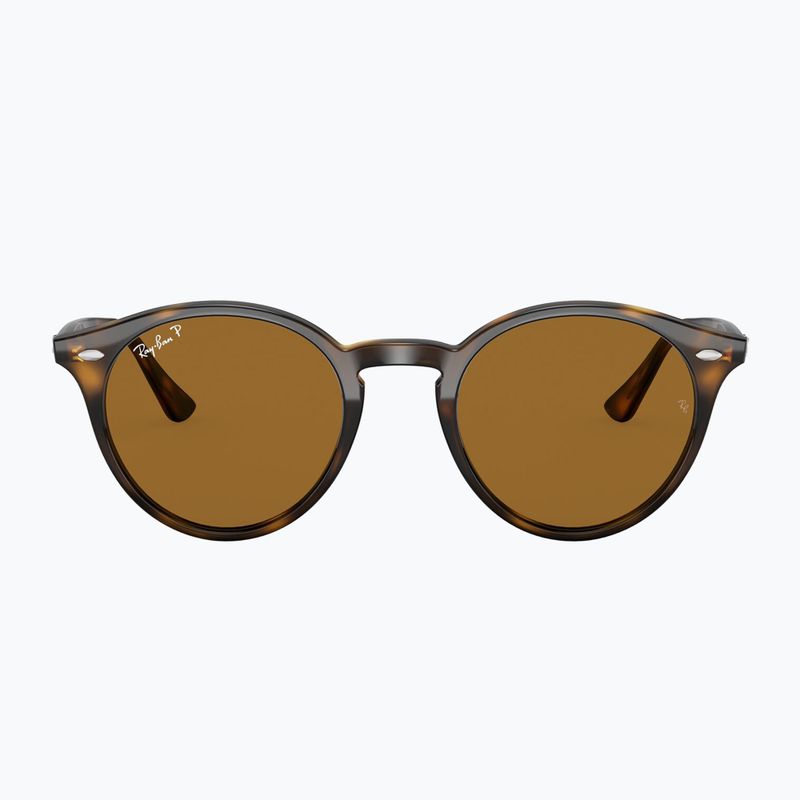 Окуляри сонцезахисні Ray-Ban RB2180 light havana/brown polarized 2