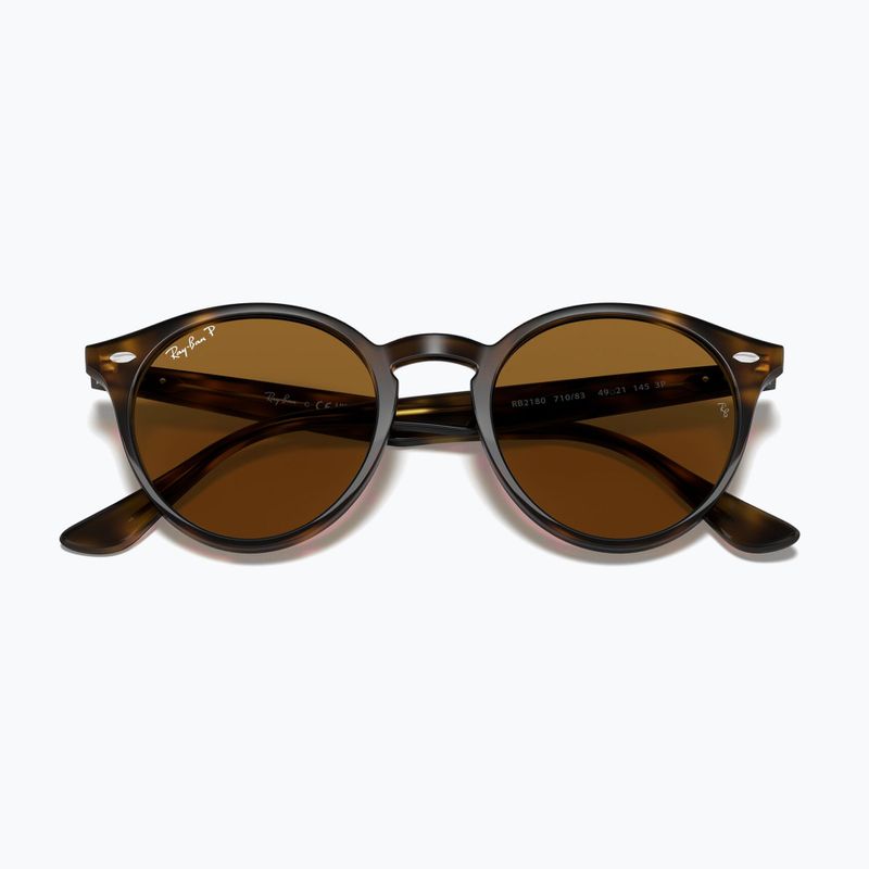 Окуляри сонцезахисні Ray-Ban RB2180 light havana/brown polarized 3