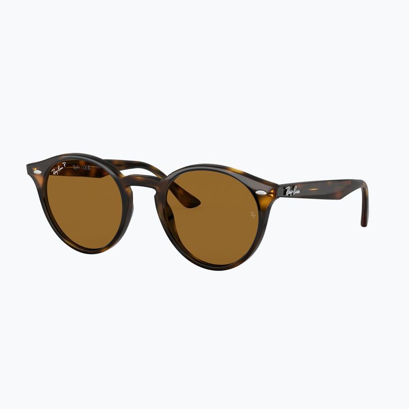 Окуляри сонцезахисні Ray-Ban RB2180 light havana/brown polarized 4
