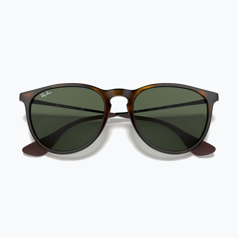 Окуляри сонцезахисні Ray-Ban Erika Classic light havana/green g-15 3