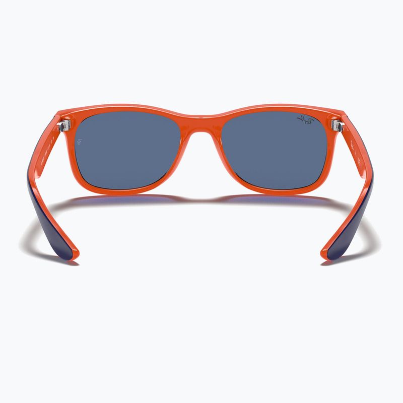 Окуляри сонцезахисні дитячі Ray-Ban New Wayfarer matte black/blue 5