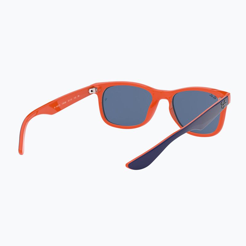 Окуляри сонцезахисні дитячі Ray-Ban New Wayfarer matte black/blue 6