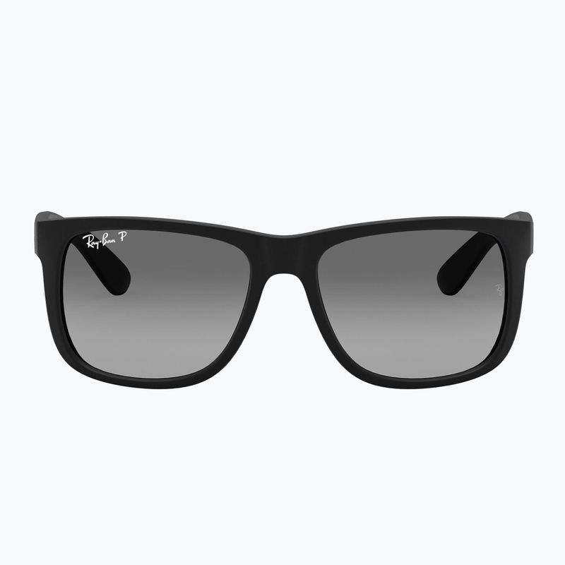 Окуляри сонцезахисні Ray-Ban Justin Classic matt black gum/dark grey 2