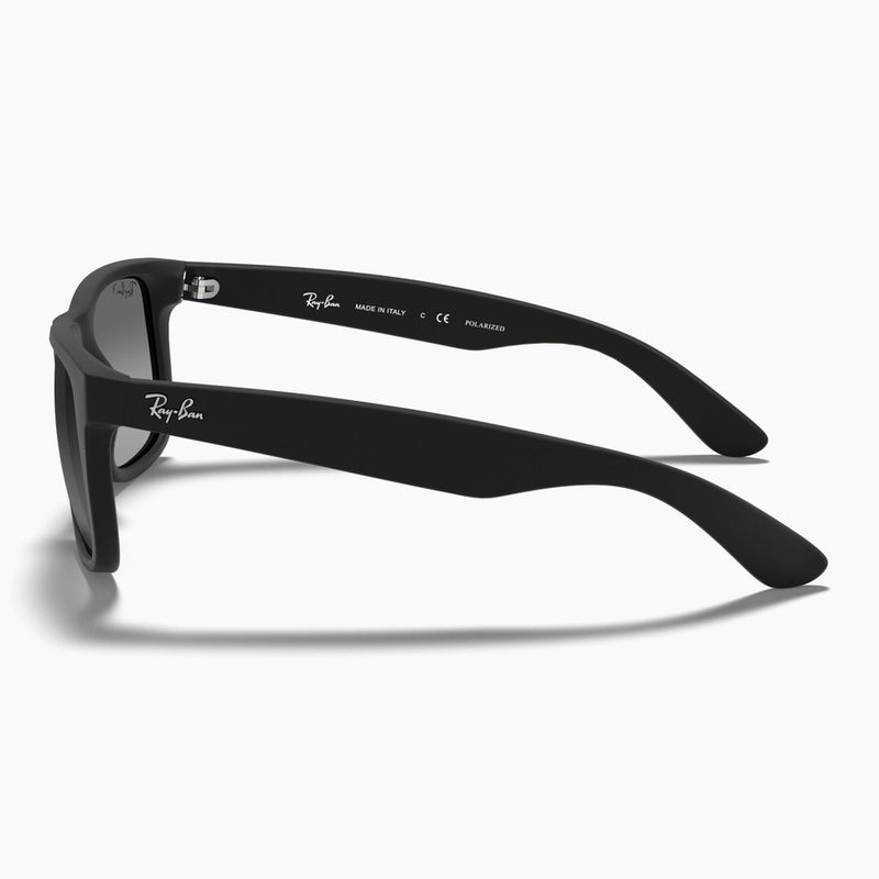 Окуляри сонцезахисні Ray-Ban Justin Classic matt black gum/dark grey 7