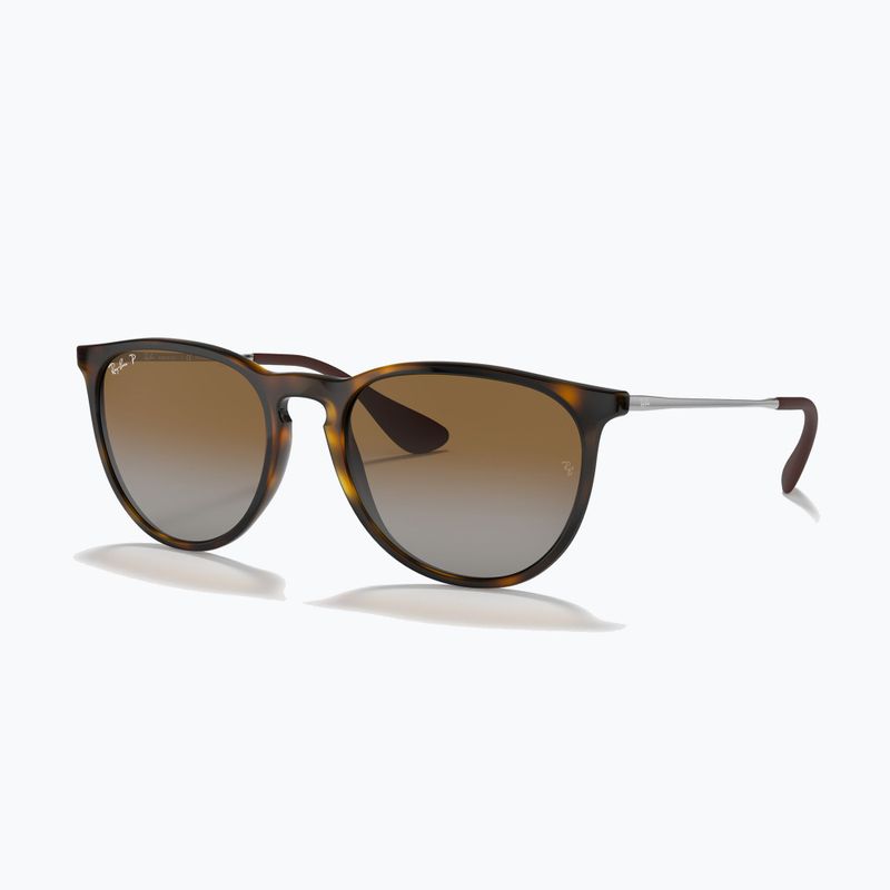 Окуляри сонцезахисні Ray-Ban Erika Classic light havana/brown polarized 4