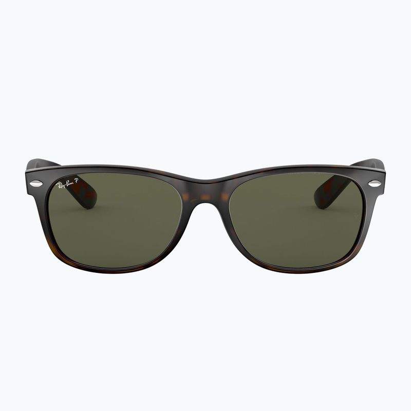 Окуляри сонцезахисні Ray-Ban New Wayfarer Classic tortoise/green g-15 polarized 2