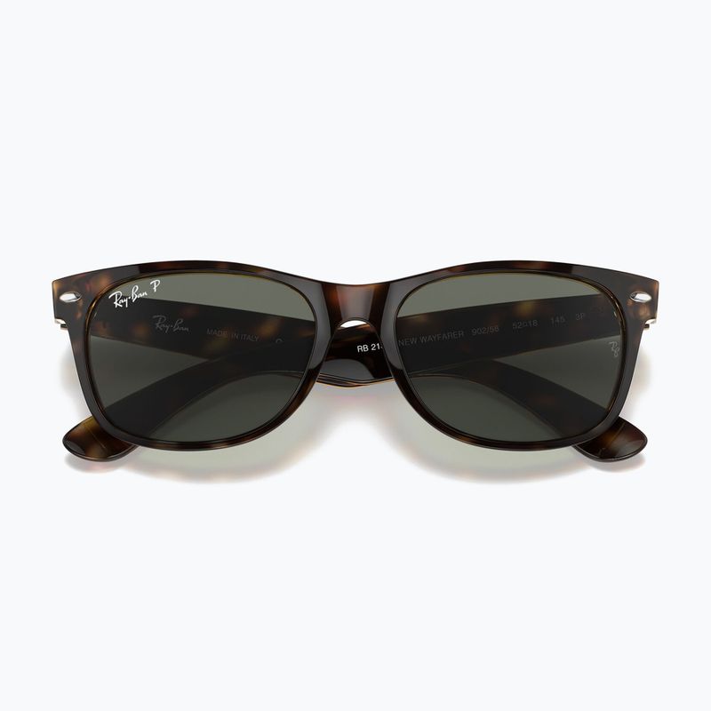 Окуляри сонцезахисні Ray-Ban New Wayfarer Classic tortoise/green g-15 polarized 3