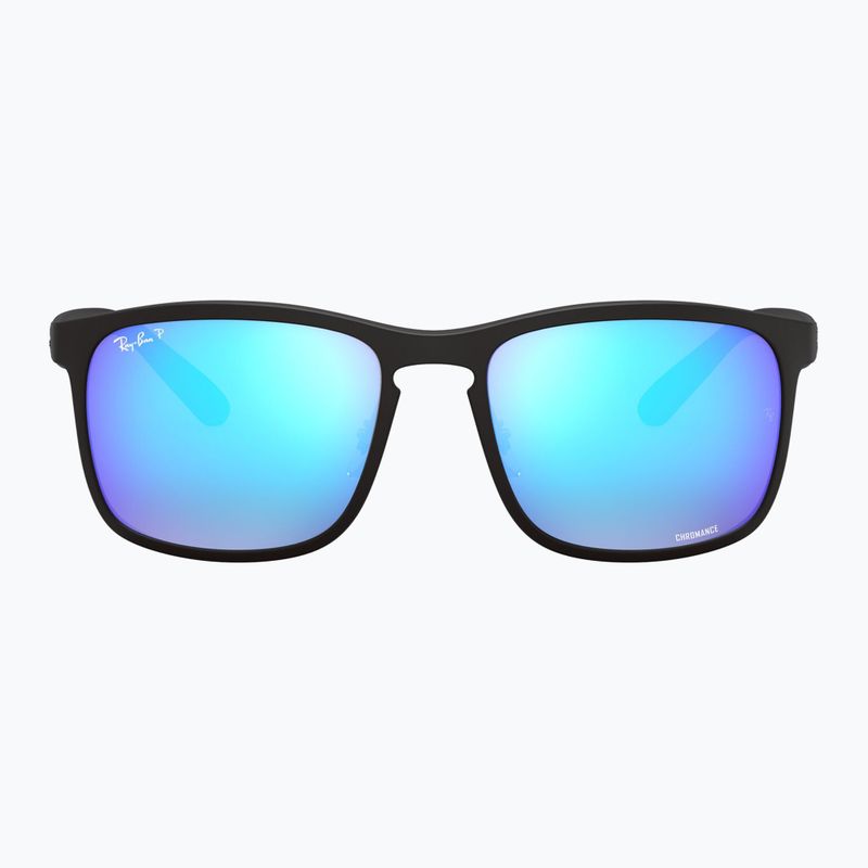 Окуляри сонцезахисні Ray-Ban Rb4264 Polarized+ Lenses matte black/silver polarized+ 2