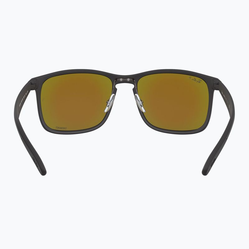Окуляри сонцезахисні Ray-Ban Rb4264 Polarized+ Lenses matte black/silver polarized+ 3