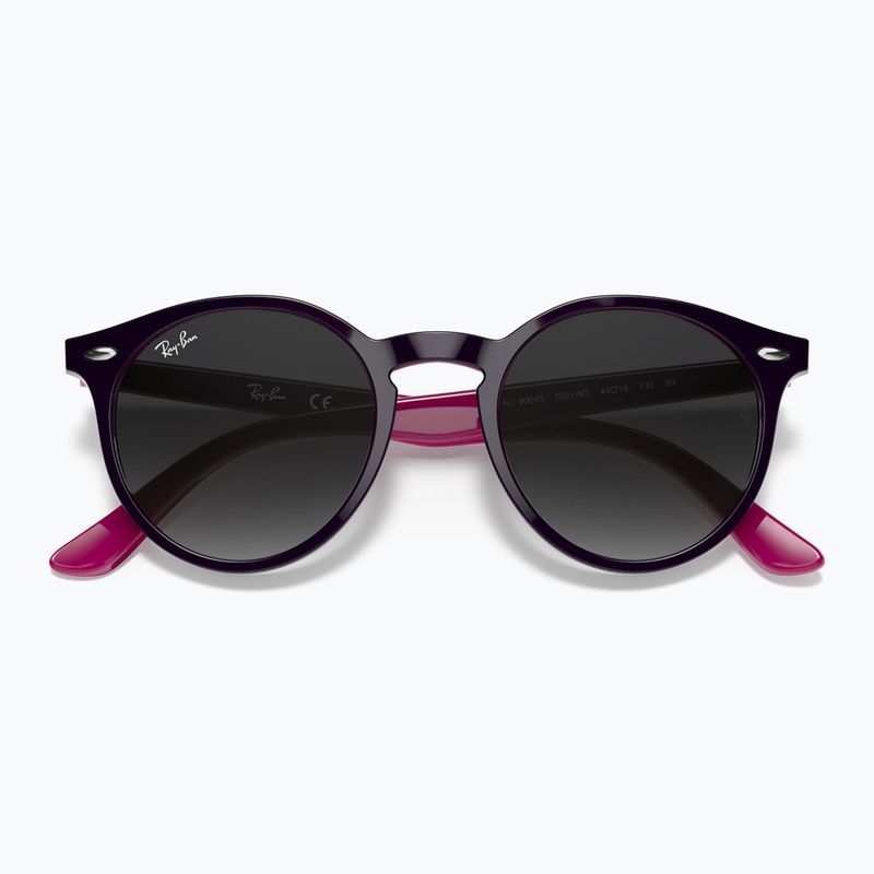Окуляри сонцезахисні дитячі Ray-Ban RB9064S polished violet/grey gradient 3