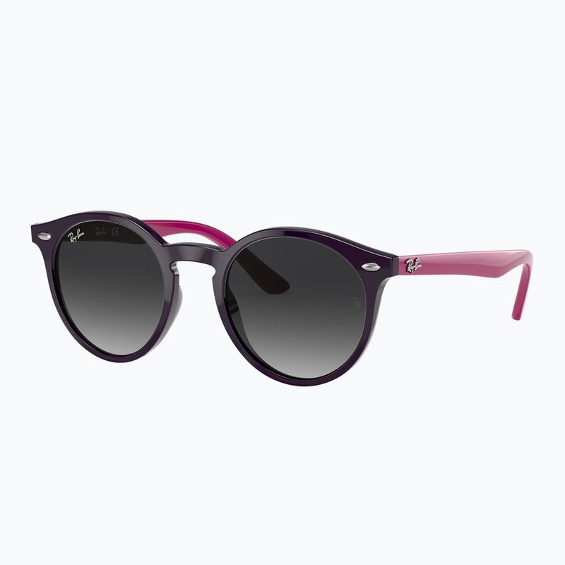 Окуляри сонцезахисні дитячі Ray-Ban RB9064S polished violet/grey gradient 4