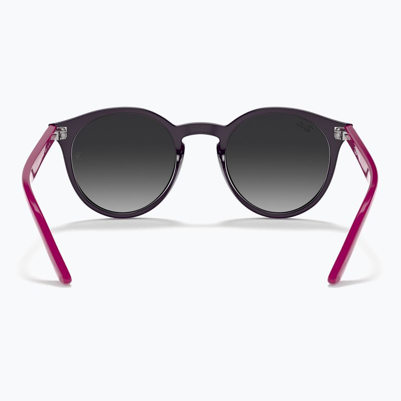 Окуляри сонцезахисні дитячі Ray-Ban RB9064S polished violet/grey gradient 5