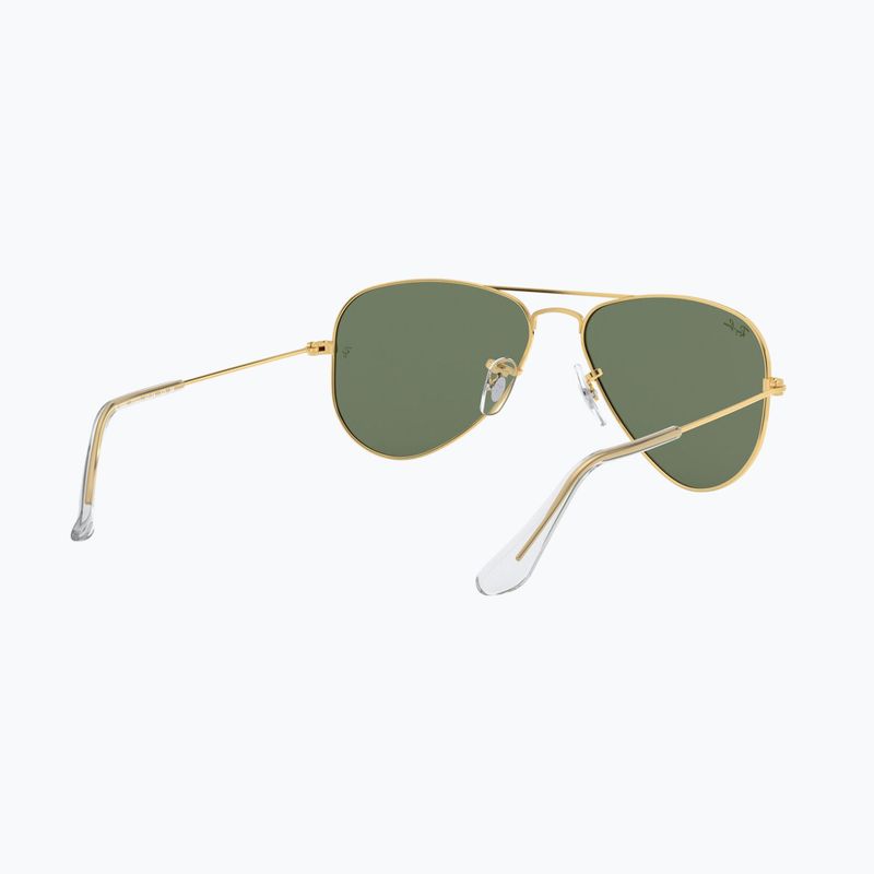 Окуляри сонцезахисні дитячі Ray-Ban Aviator arista gold/dark green 6