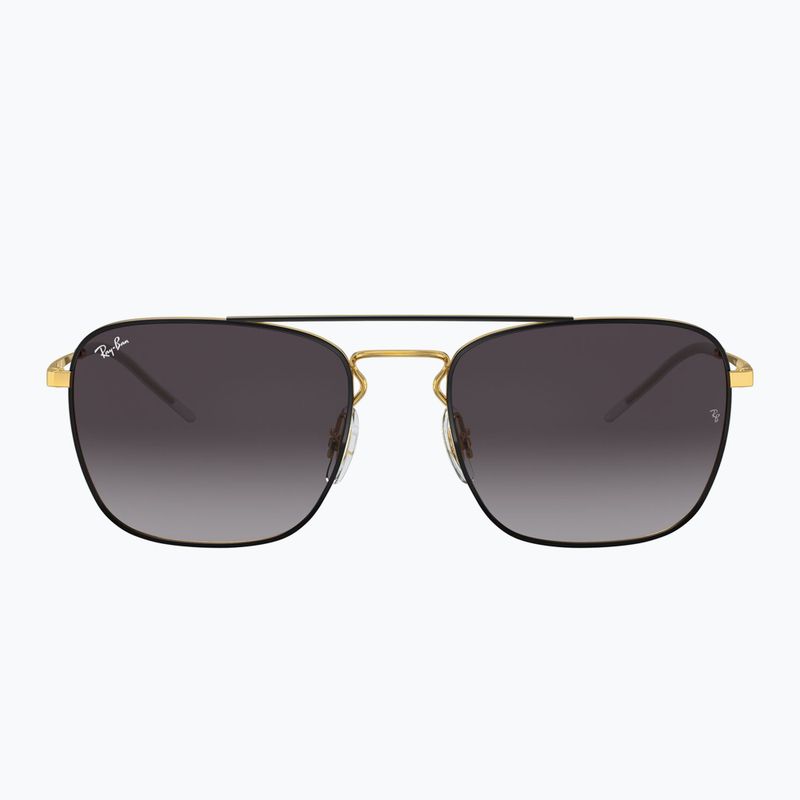 Окуляри сонцезахисні Ray-Ban RB3588 black gold/grey 2