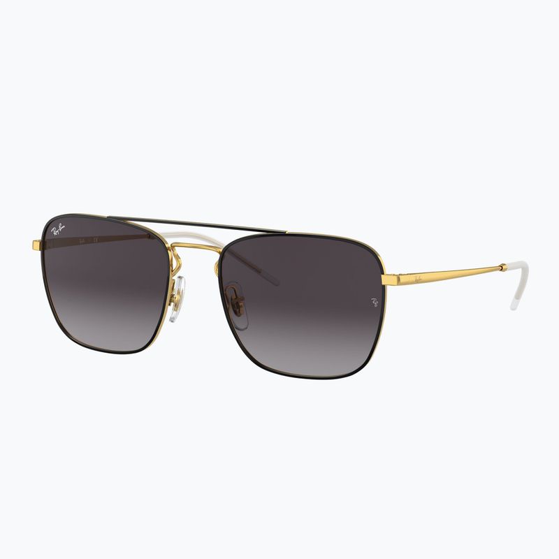 Окуляри сонцезахисні Ray-Ban RB3588 black gold/grey 4