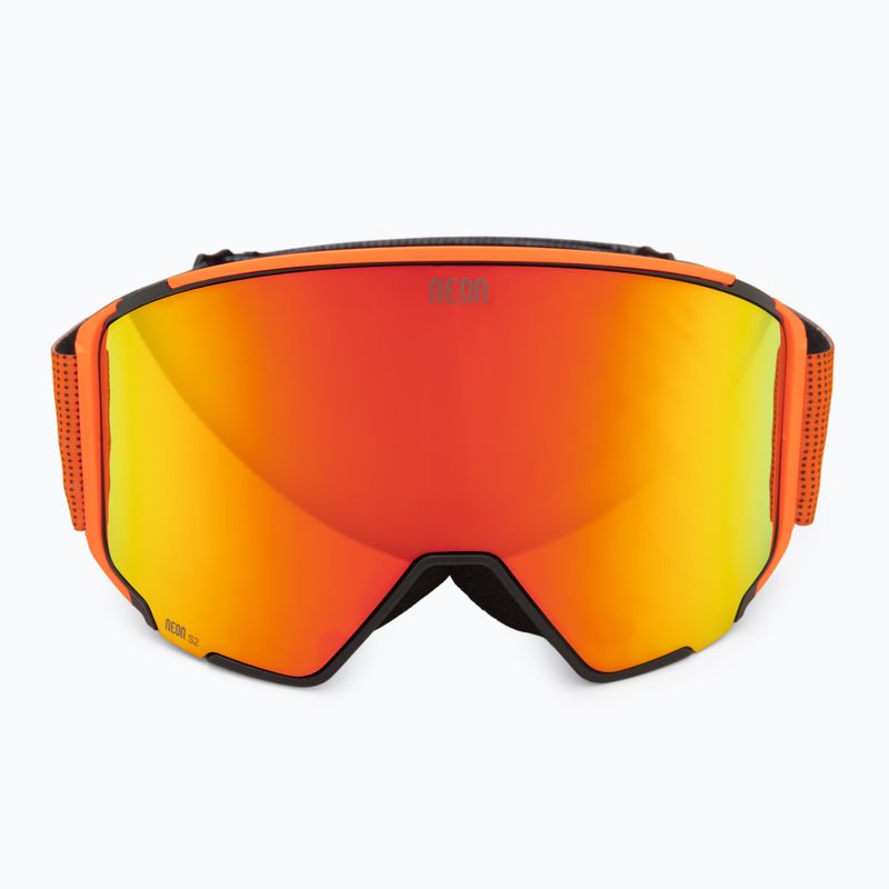 Гірськолижні окуляри Neon Ice black/orange/mirror red/amber 3