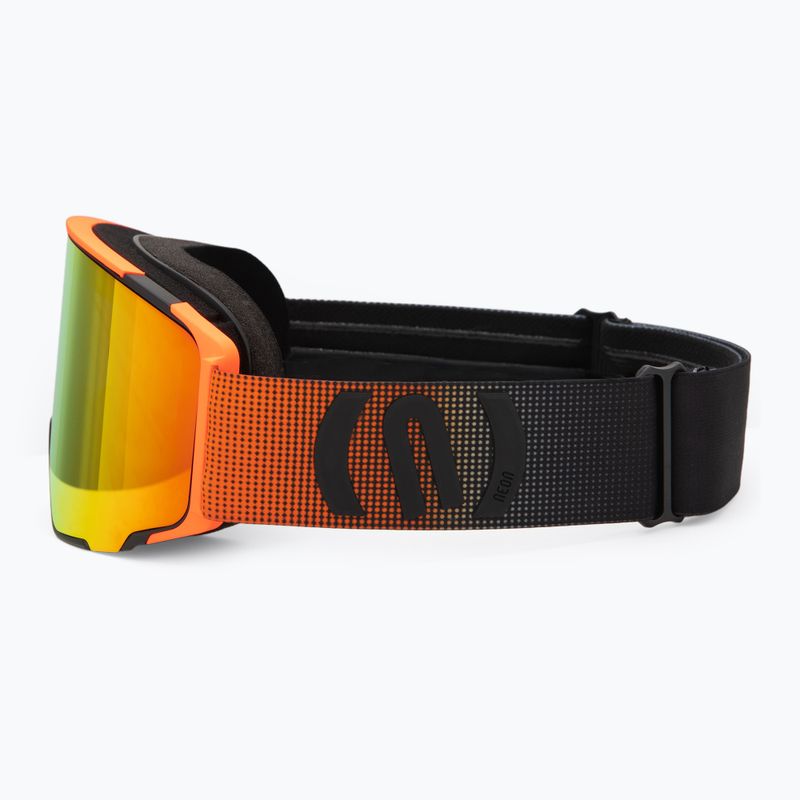 Окуляри гірськолижні Neon Ice black/orange/mirror red/amber 5