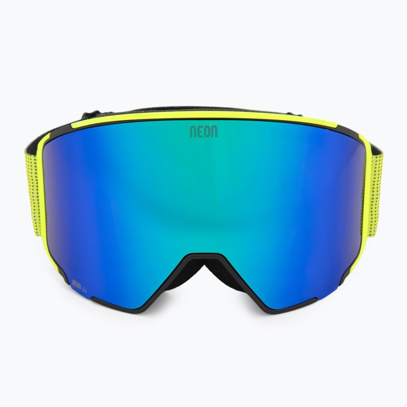 Окуляри гірськолижні Neon Ice black/yellow/mirror green/amber 3