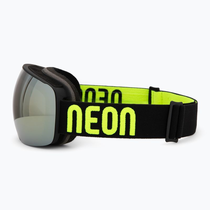 Окуляри гірськолижні Neon Beam black/yellow/mirror bronze 4