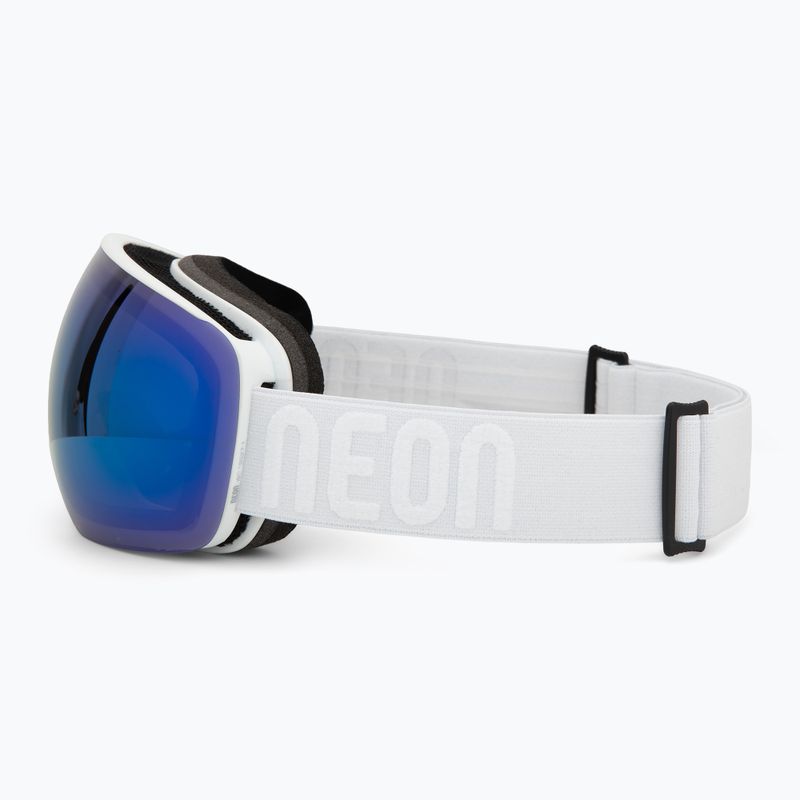 Окуляри гірськолижні Neon Beam white/white/mirror acciaio 4