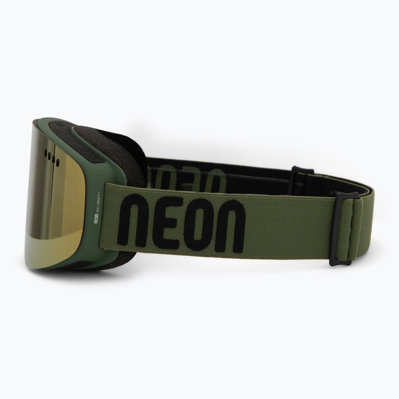 Окуляри гірськолижні Neon Light army green/mirror bronze 4