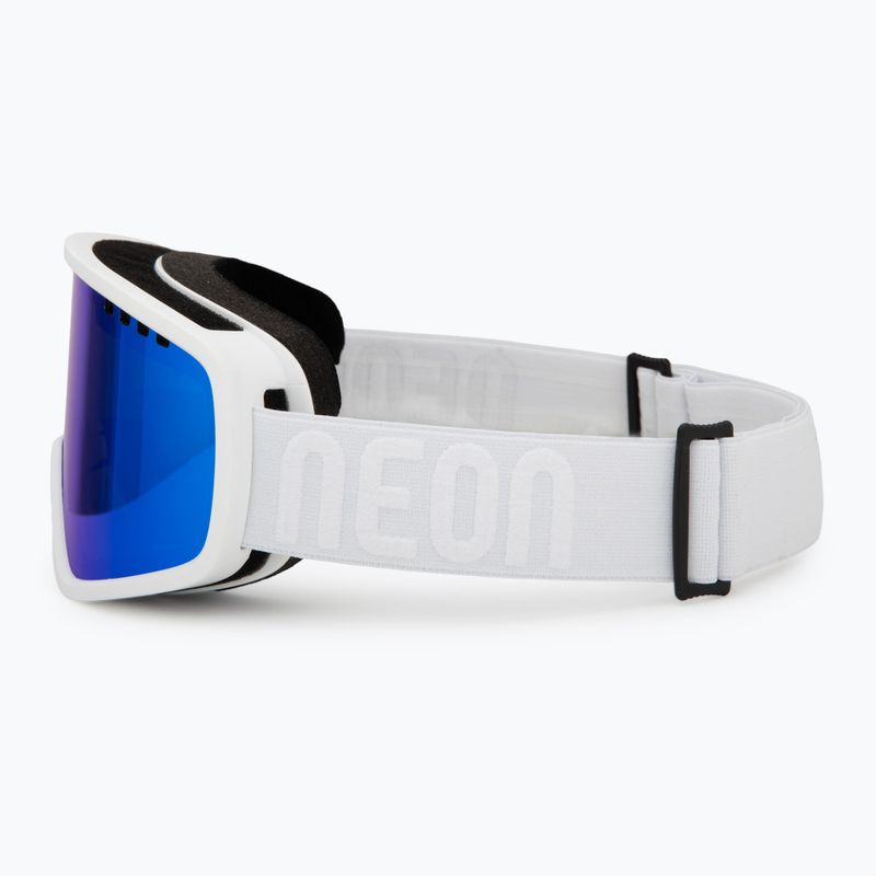 Окуляри гірськолижні Neon Force Otg white/white/mirror blue 4