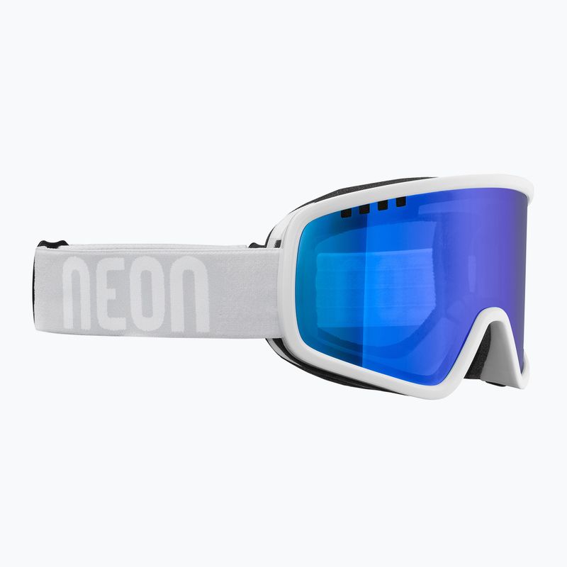 Лижні окуляри Neon Force Otg white/white/mirror blue 5