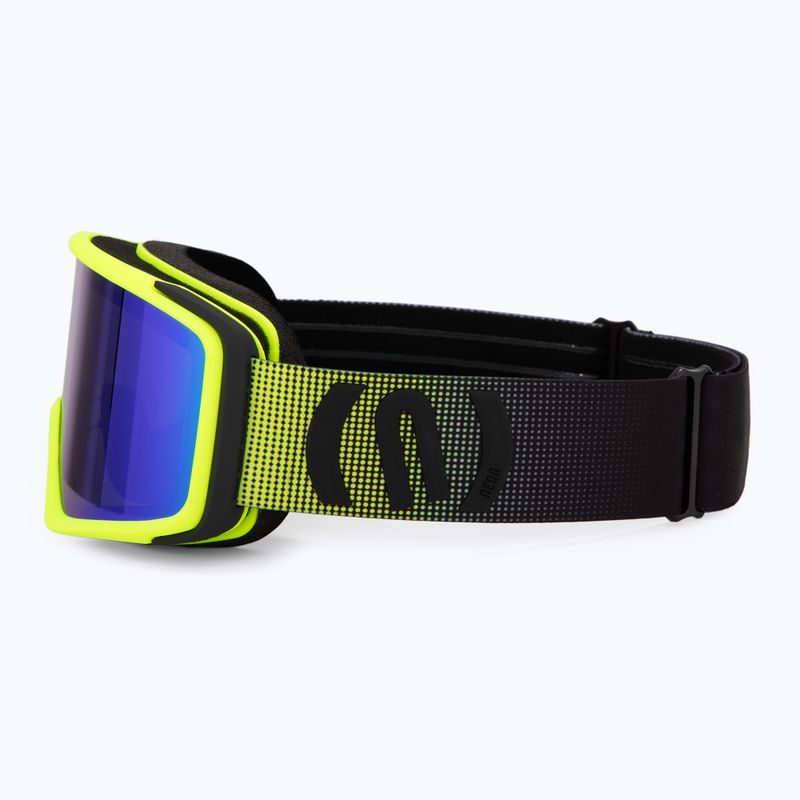 Окуляри гірськолижні Neon Eclipse yellow/mirror green 4