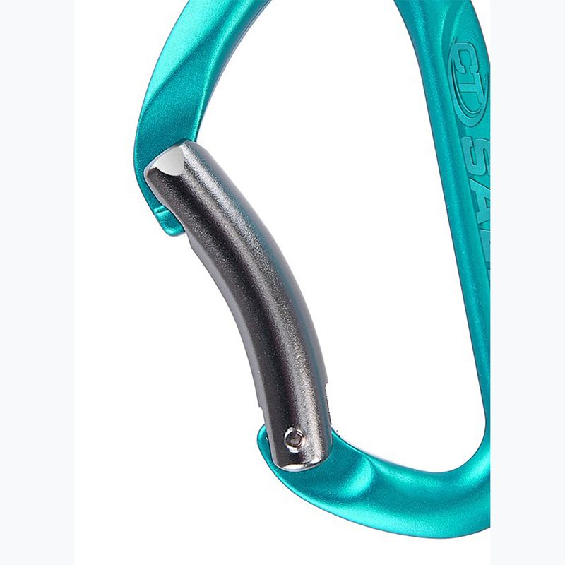Скелелазний карабін Climbing Technology Salto B electricblue/titanium 2