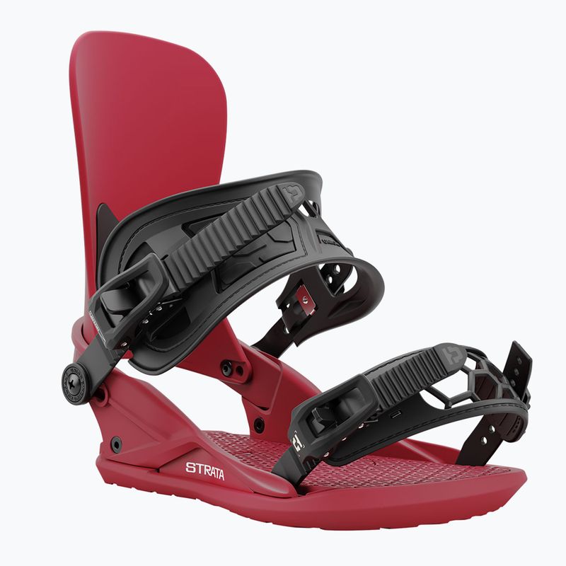 Кріплення сноубордичні чоловічі Union Strata burgundy
