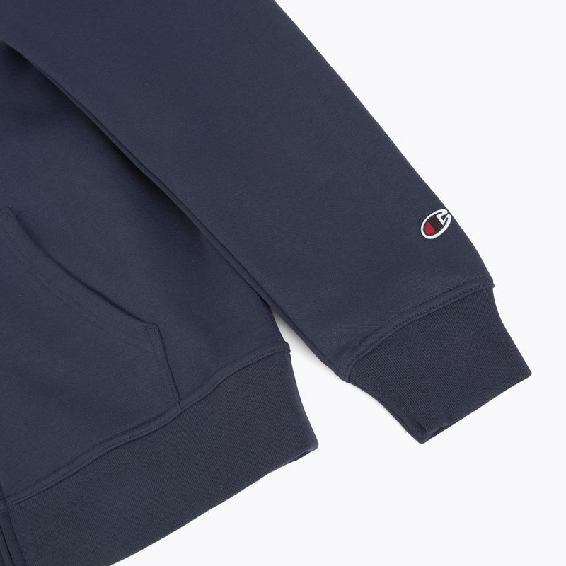 Кофта чоловіча Champion 22025 Sweatshirt Hoodie FZ navy 4