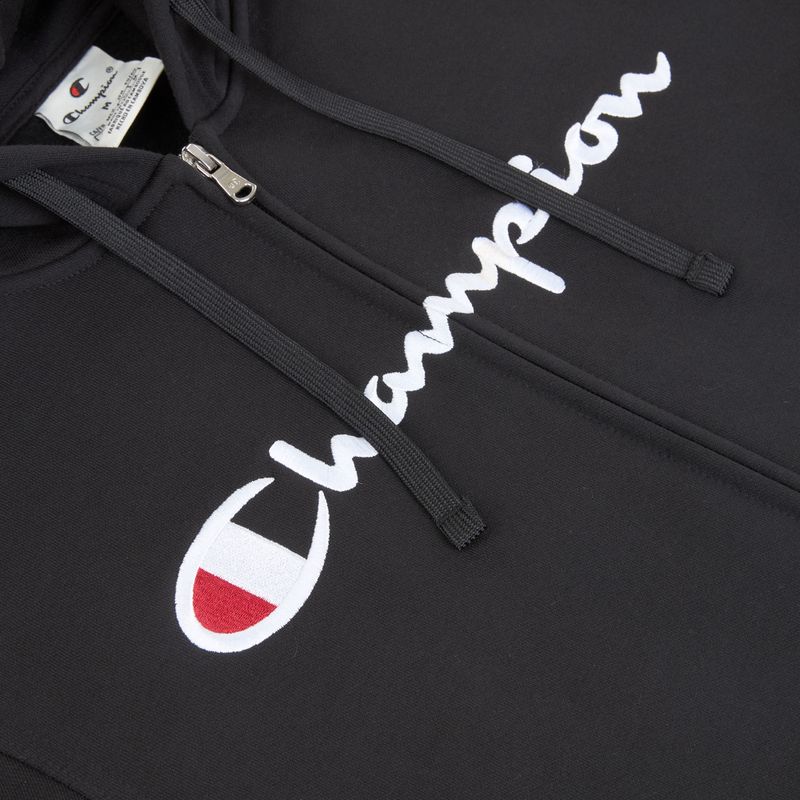 Кофта чоловіча Champion 22025 Sweatshirt Hoodie FZ black 3