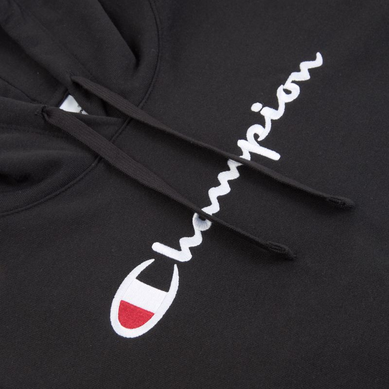Кофта жіноча Champion 118097 Sweatshirt Hooded black 3