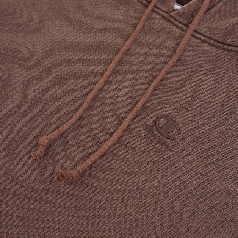 Кофта чоловіча Champion 221571 Sweatshirt Hooded chocolate 3