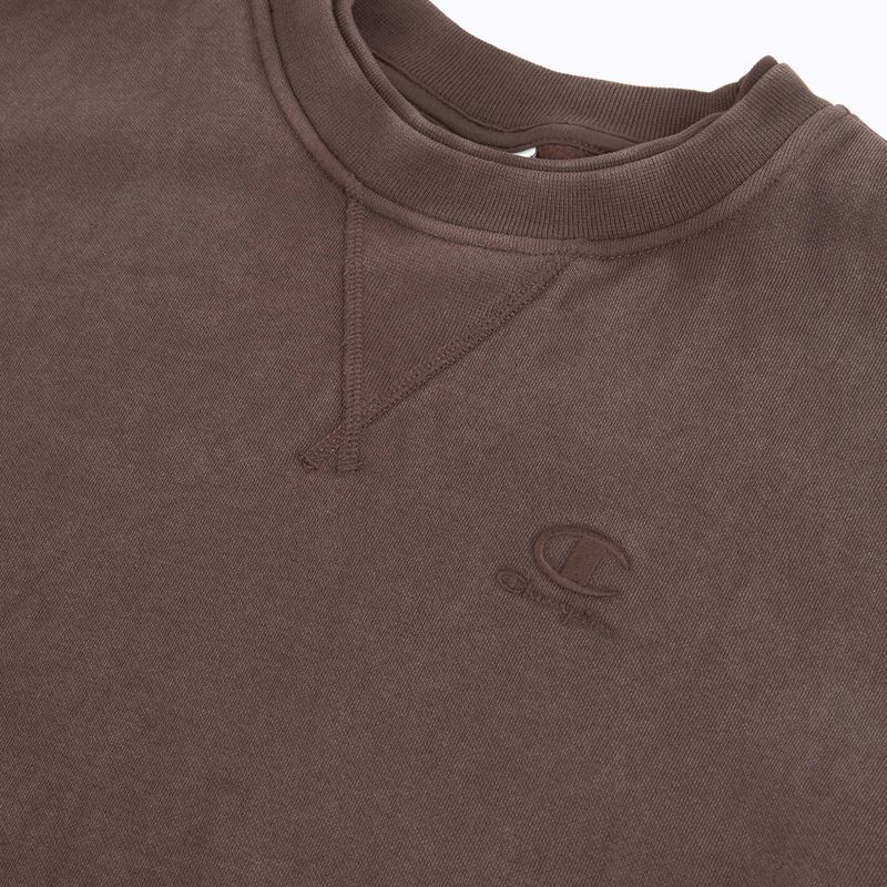 Кофта чоловіча Champion 221572 Crewneck Sweatshirt chocolate 3