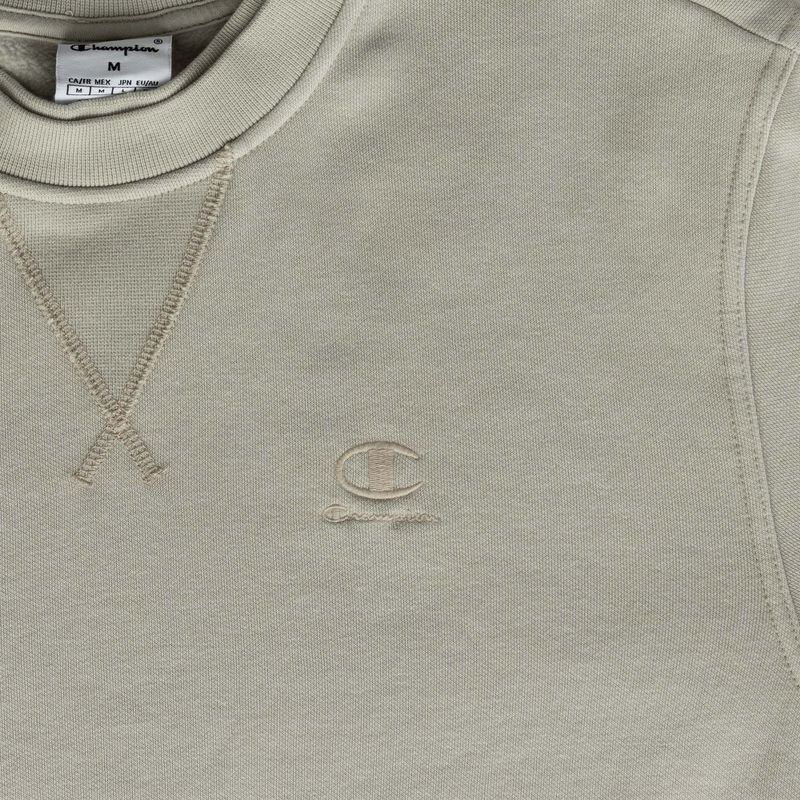 Кофта чоловіча Champion 221572 Crewneck Sweatshirt beige 3