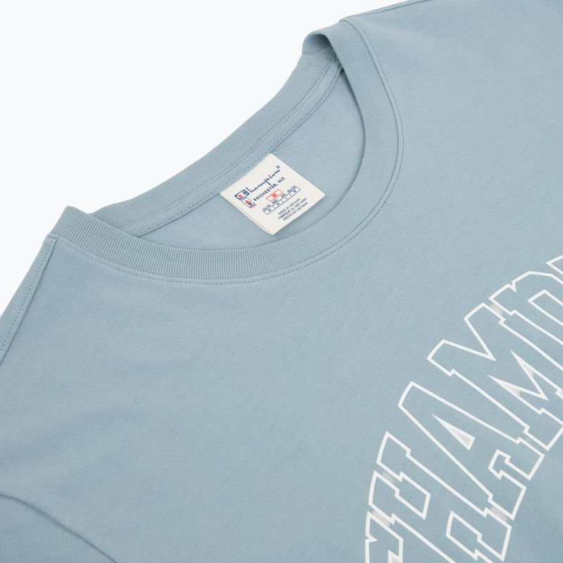 Футболка чоловіча Champion 221604 Crewneck baby blue 3