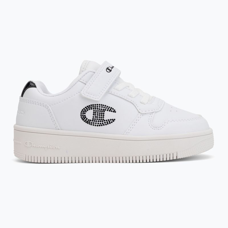 Кросівки дитячі Champion RD18 Platform Glitter G PS Low Cut wht/nbk 2