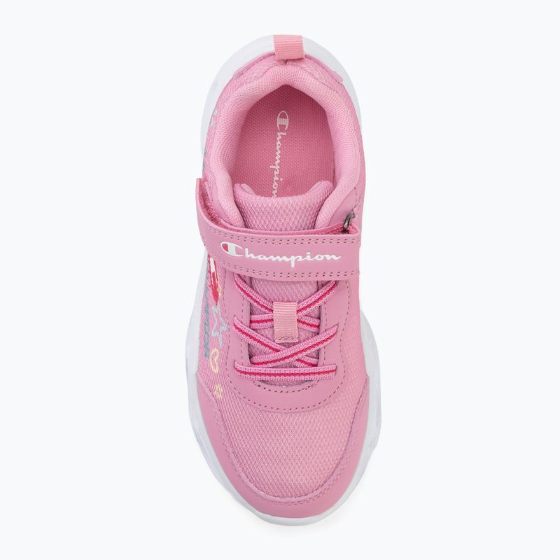 Взуття дитяче Champion Funfair Print G PS Low Cut blue burgundy/flash/fluorescent pink 5