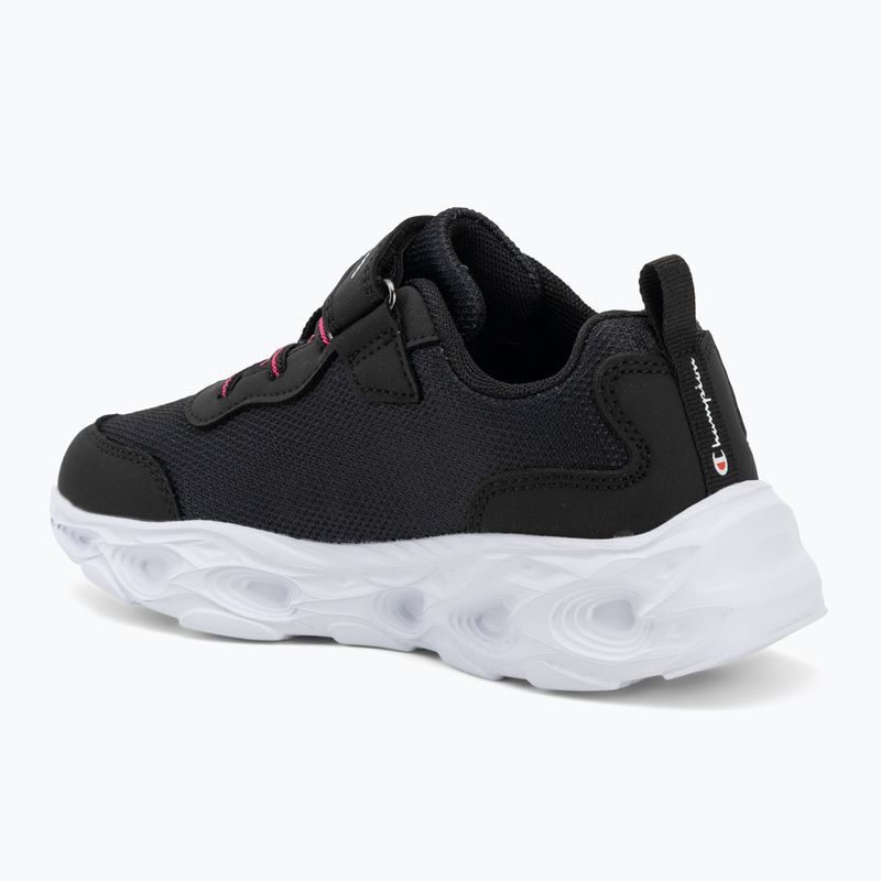 Взуття дитяче Champion Funfair Print G PS Low Cut new black/fluorescent pink/imperial light blue 3